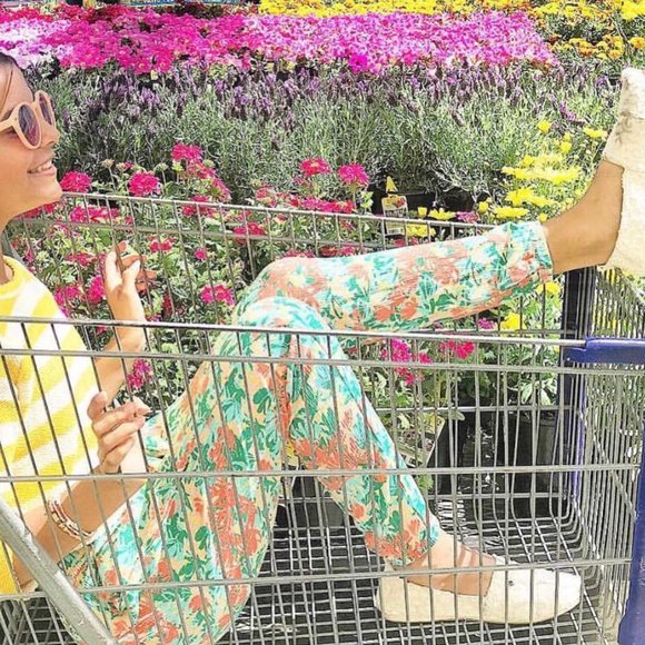 Play Up Floral Printed Joggers - Picture 1 of 2